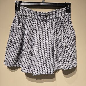 Banana Republic Women's Size 4 Skort Printed Cable Knit Sweater Pattern
